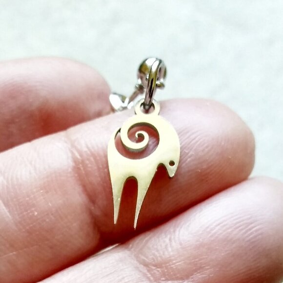 Stainless Steel Goat Capricorn Cappies Post Earrings! Dec/Jan Zodiac Sign! - Picture 2 of 5